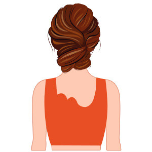 Asymmetrical Curved Back