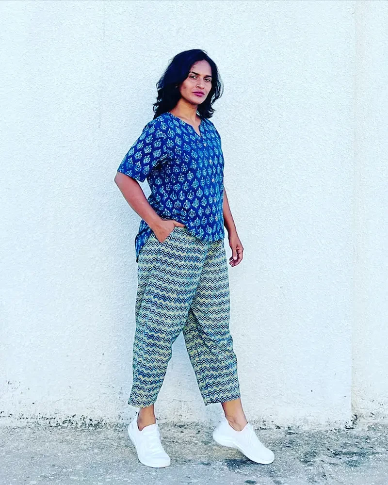 Aarna Shirt and Ballon pants